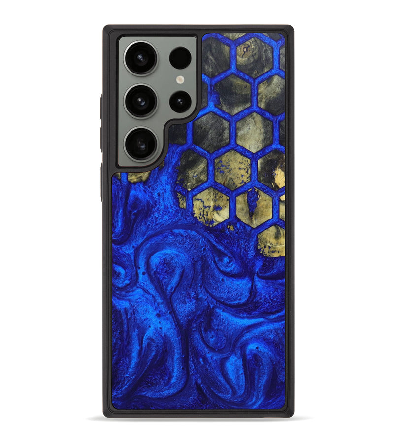 Galaxy S23 Ultra Wood+Resin Phone Case - Phyllis (Pattern, 641295)