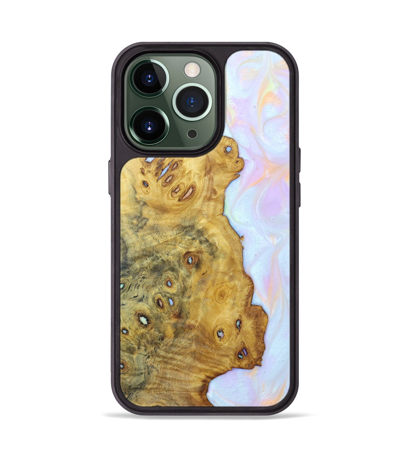 iPhone 13 Pro Wood+Resin Phone Case - Eleanor (Retro, 634403)