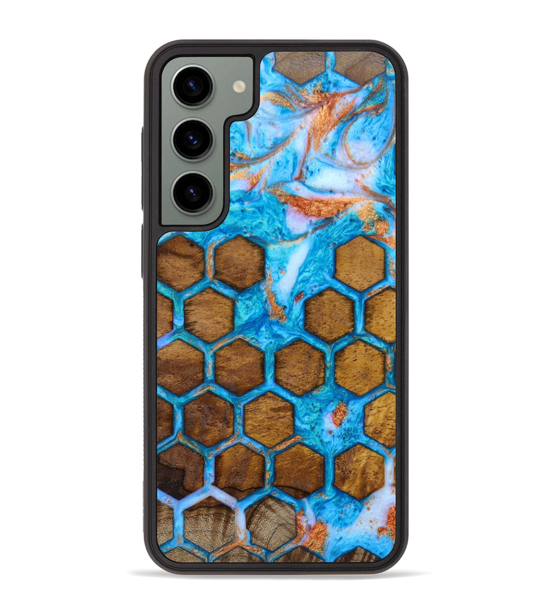 Galaxy S23 Plus Wood+Resin Phone Case - Scott (Pattern, 639176)