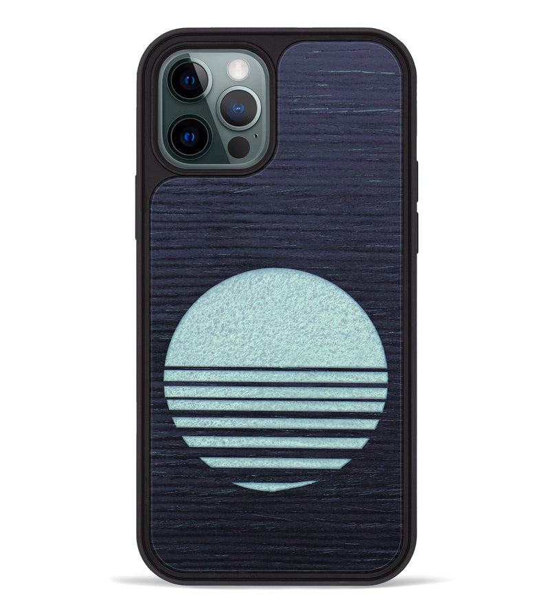 iPhone 12 Pro Wood+Resin Phone Case - Clint (Retro, 634750)