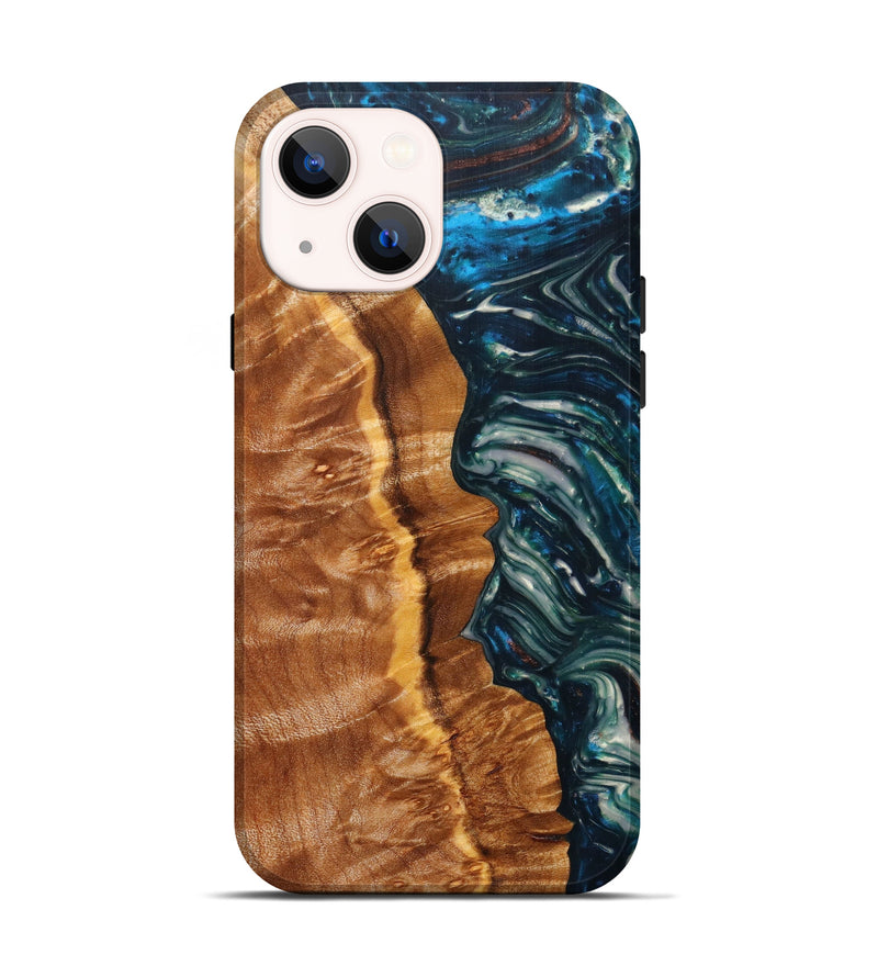 iPhone 13 Wood+Resin Live Edge Phone Case - India (Artist Pick, 611185)