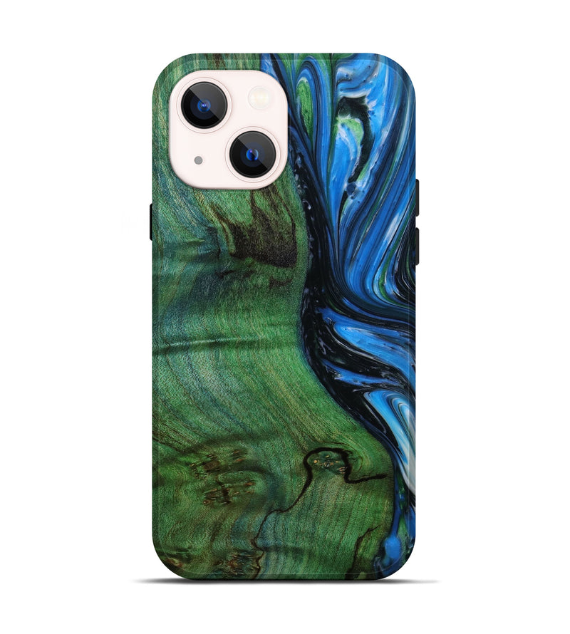 iPhone 13 Wood+Resin Live Edge Phone Case - Kristina (Artist Pick, 646743)