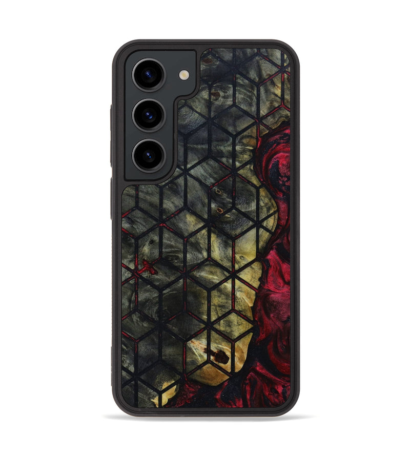 Galaxy S23 Wood+Resin Phone Case - Joaquin (Pattern, 643540)