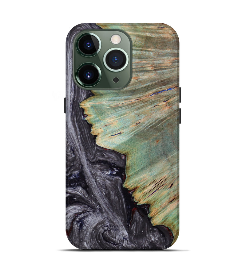 iPhone 13 Pro Wood+Resin Live Edge Phone Case - Javier (Artist Pick, 642607)