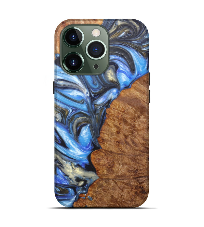 iPhone 13 Pro Wood+Resin Live Edge Phone Case - Almerinda (Artist Pick, 608654)