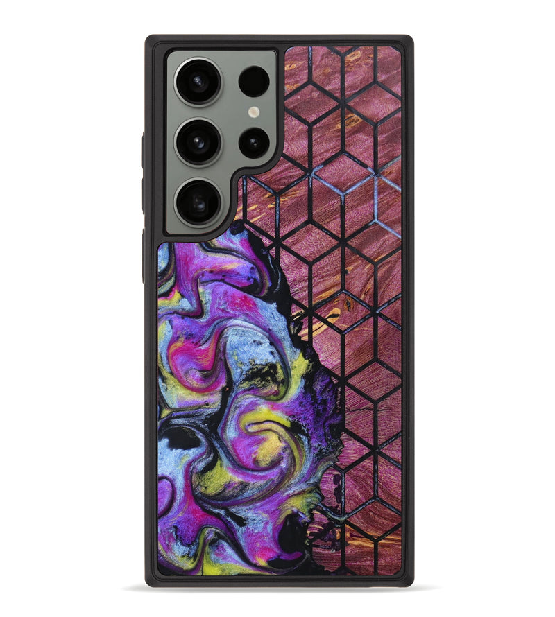 Galaxy S23 Ultra Wood+Resin Phone Case - Alivia (Galaxy, 637790)