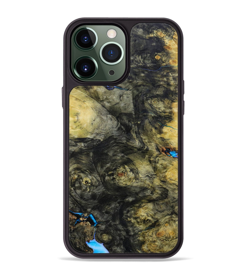 iPhone 13 Pro Max Wood+Resin Phone Case - Paulina (Wood Burl, 646755)