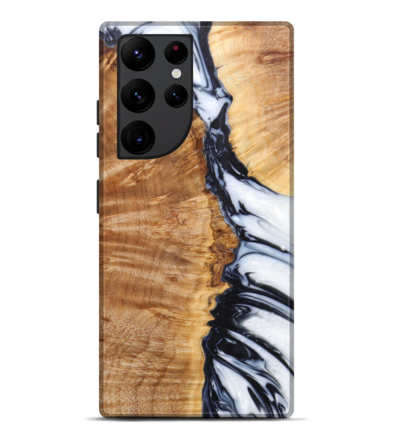 Galaxy S22 Ultra Wood+Resin Live Edge Phone Case - Kayleigh (Artist Pick, 620737)