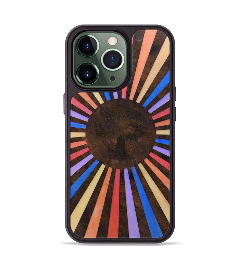 iPhone 13 Pro Wood+Resin Phone Case - Brett (Retro, 634408)