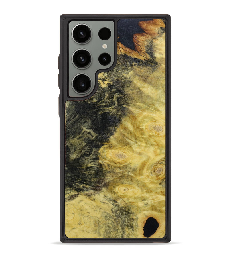Galaxy S23 Ultra Wood+Resin Phone Case - Stefanie (Buckeye Burl, 642239)