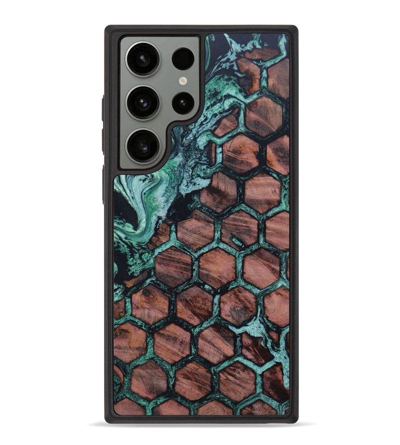 Galaxy S23 Ultra Wood+Resin Phone Case - Laurent (Pattern, 634238)