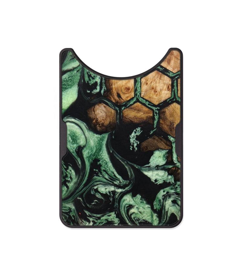 Alloy Wood+Resin Wallet - Liliana (Artist Pick, 641984)