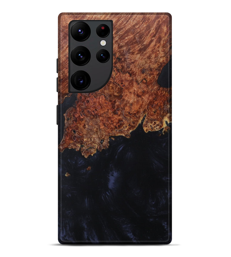 Galaxy S22 Ultra Wood+Resin Live Edge Phone Case - Rona (Artist Pick, 607264)