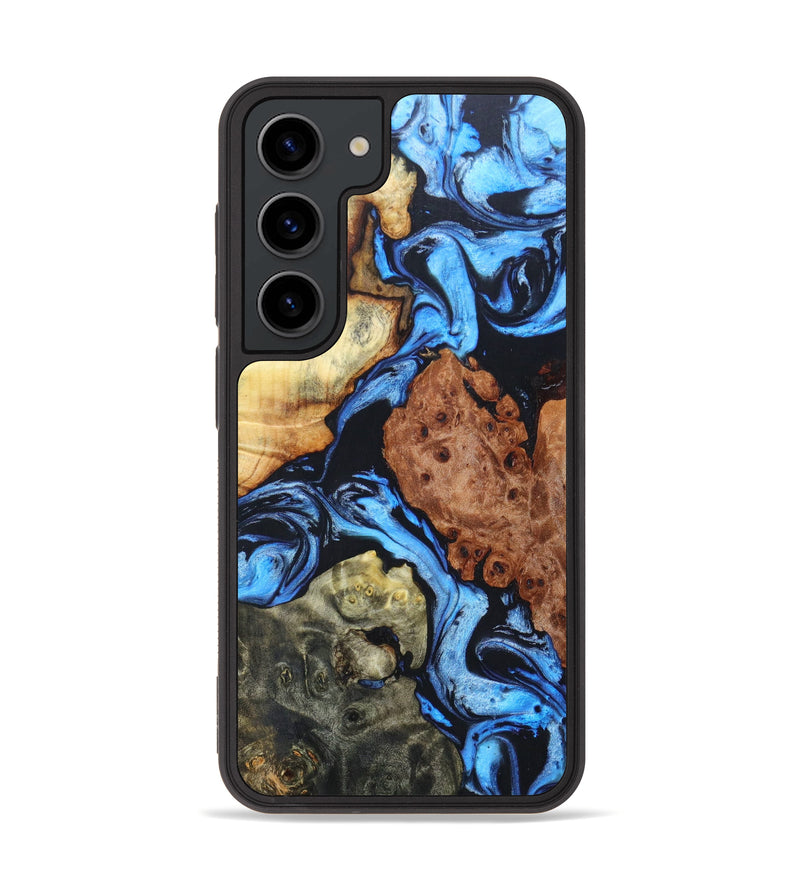 Galaxy S23 Wood+Resin Phone Case - Koby (Mosaic, 625646)