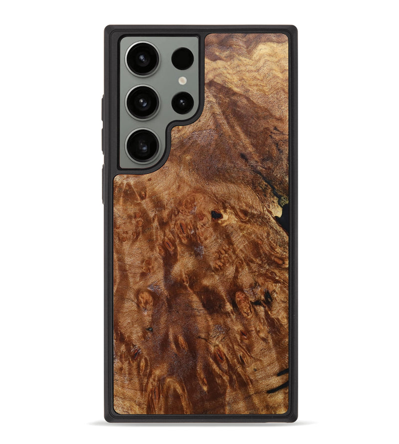 Galaxy S23 Ultra Wood+Resin Phone Case - Jamal (Maple Burl, 639874)
