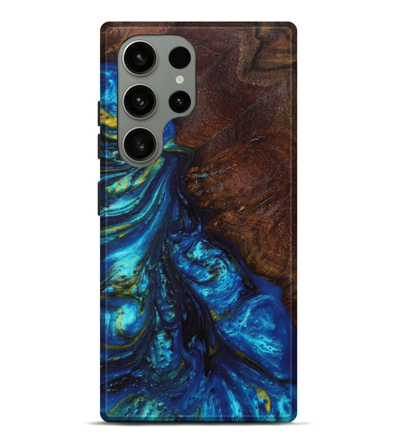 Galaxy S23 Ultra Wood+Resin Live Edge Phone Case - Kathleen (Artist Pick, 635698)