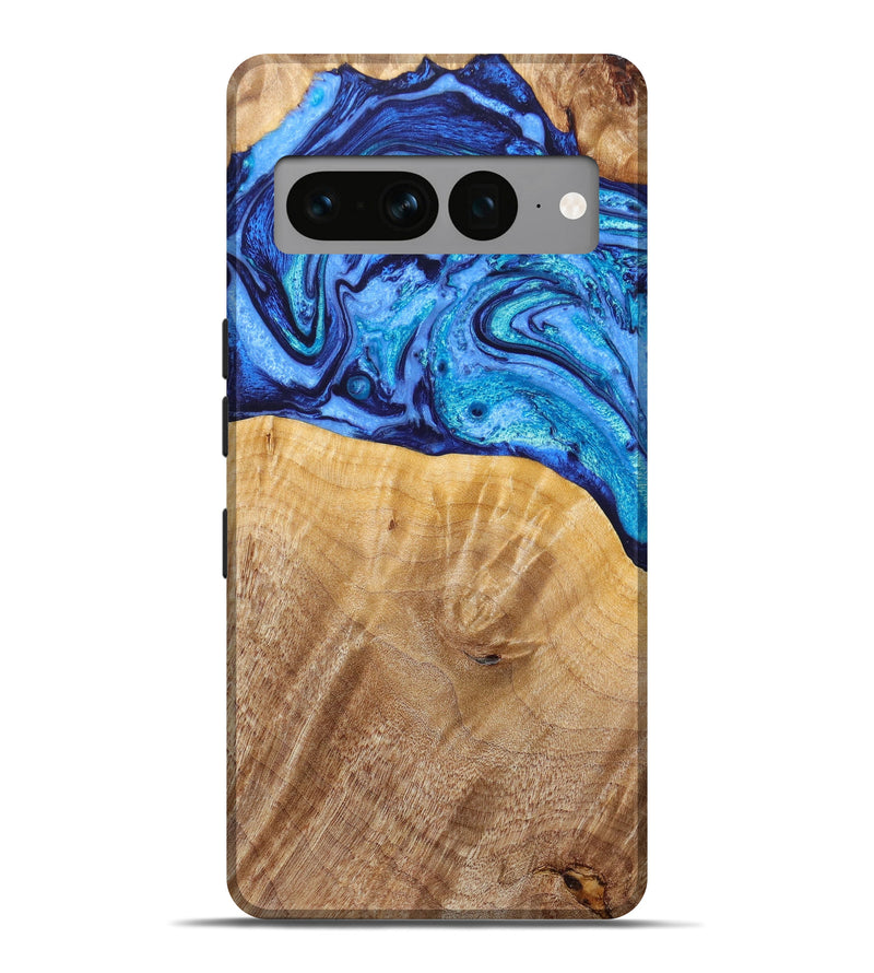 Pixel 7 Pro Wood+Resin Live Edge Phone Case - Malakai (Artist Pick, 637736)