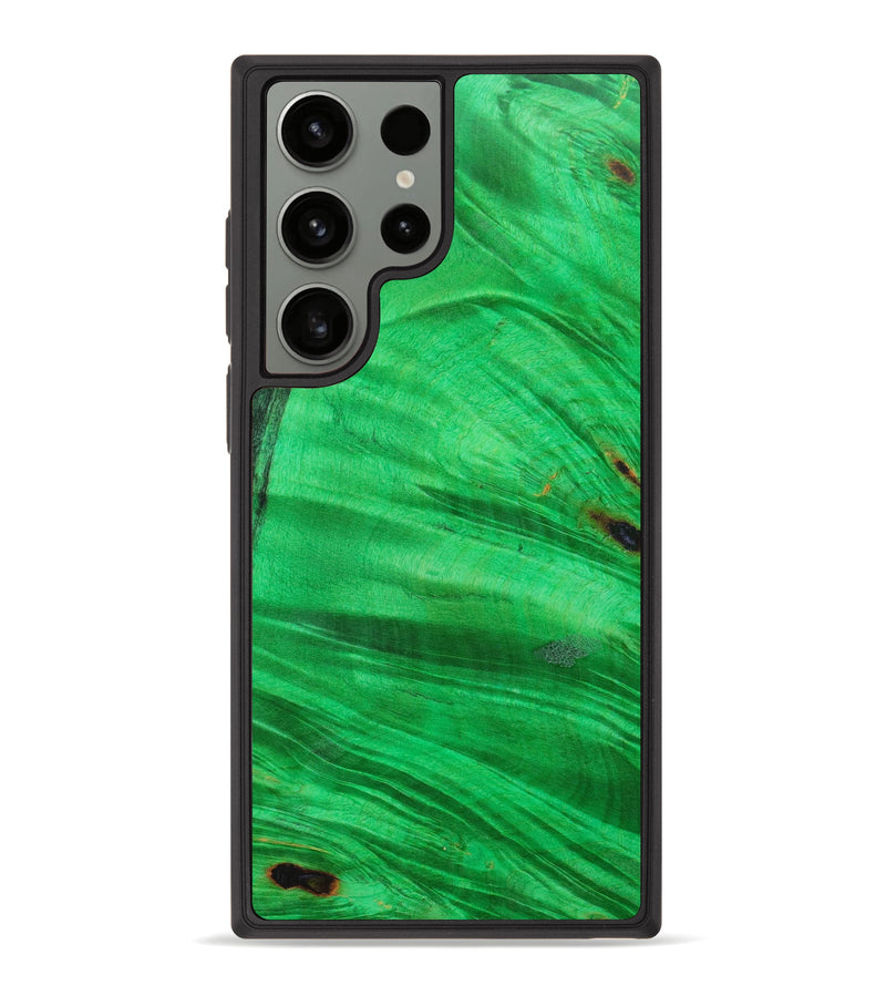 Galaxy S23 Ultra Wood+Resin Phone Case - Di (Maple Burl, 634209)