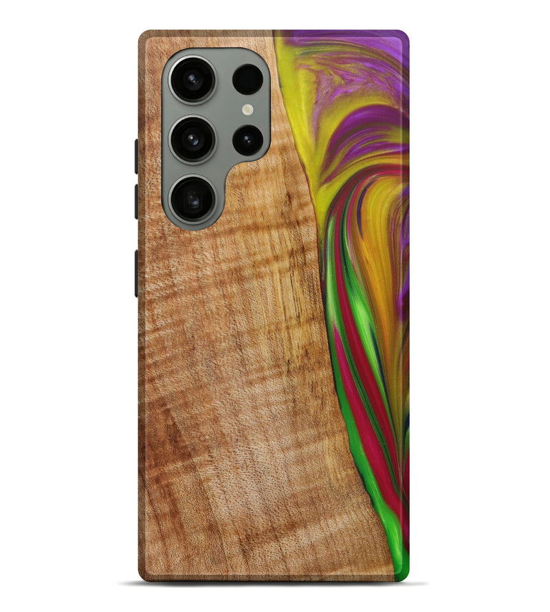 Galaxy S23 Ultra Wood+Resin Live Edge Phone Case - Giovanna (Artist Pick, 623202)
