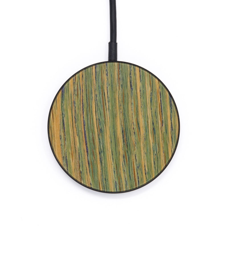 Circle Burl Wood Wireless Charger - Loretta (Wood Burl, 644324)