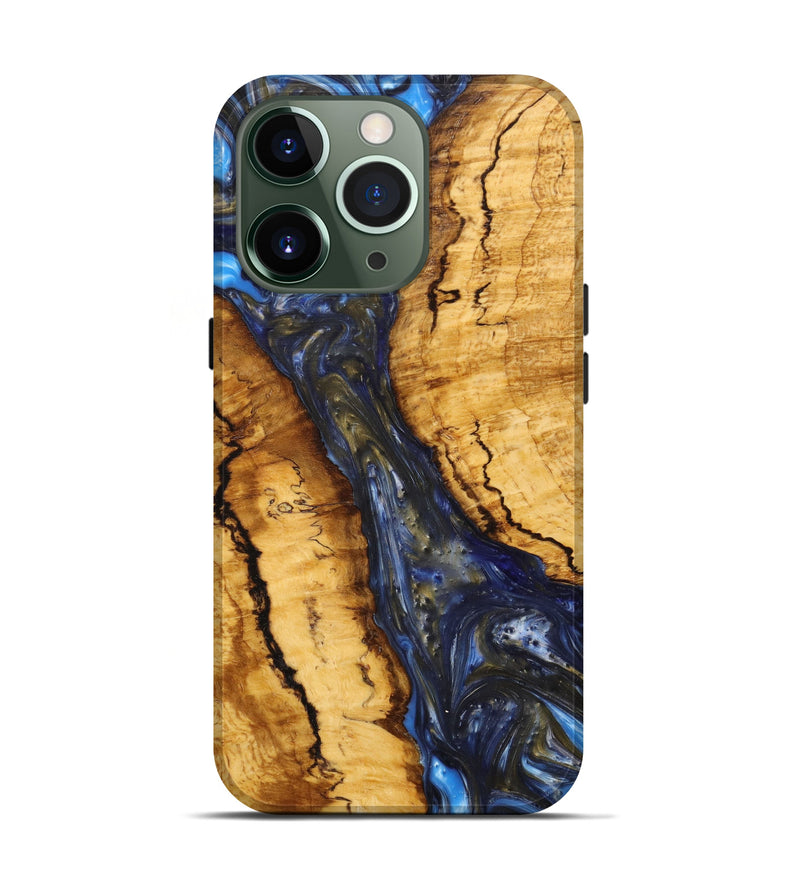 iPhone 13 Pro Wood+Resin Live Edge Phone Case - Ezequiel (Artist Pick, 631654)