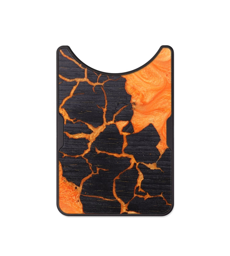 Alloy Wood+Resin Wallet - Zena (Lava, 625155)