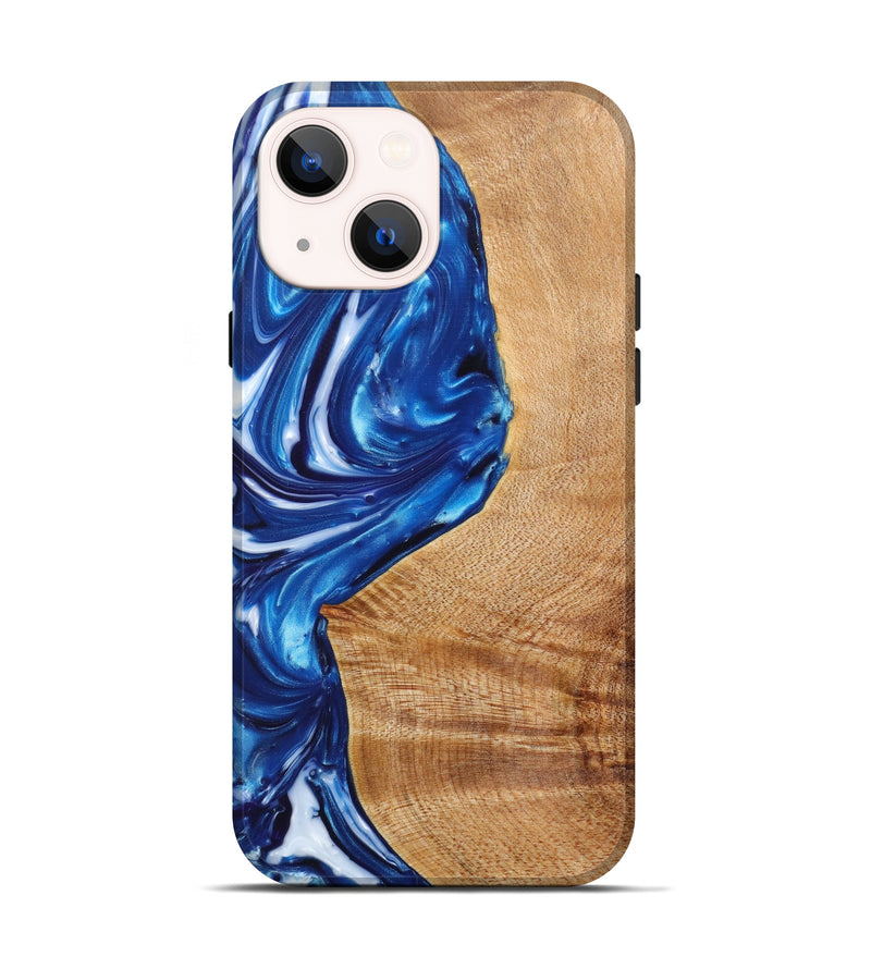 iPhone 14 Wood+Resin Live Edge Phone Case - Van (Artist Pick, 616721)