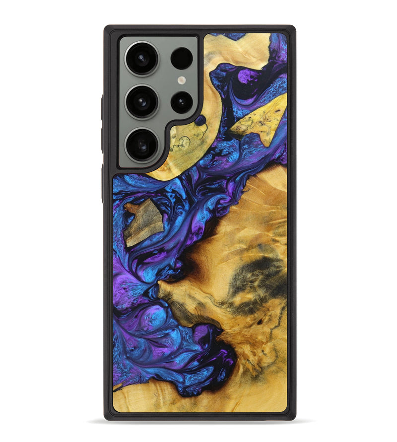 Galaxy S23 Ultra Wood+Resin Phone Case - Chantel (Mosaic, 631178)
