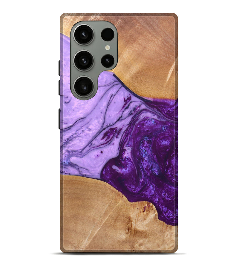 Galaxy S23 Ultra Wood+Resin Live Edge Phone Case - Bristol (Artist Pick, 628623)