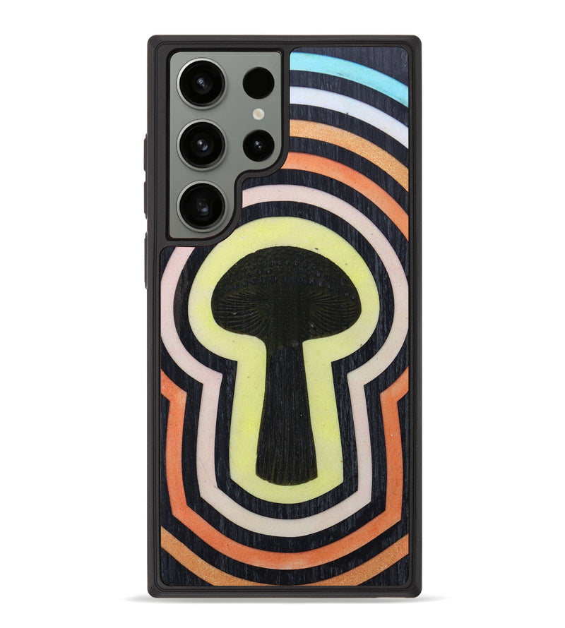 Galaxy S23 Ultra Wood+Resin Phone Case - Amir (Retro, 636252)
