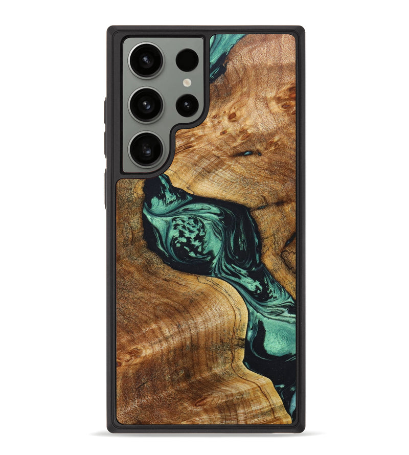 Galaxy S23 Ultra Wood+Resin Phone Case - Tony (Artist Pick, 637702)