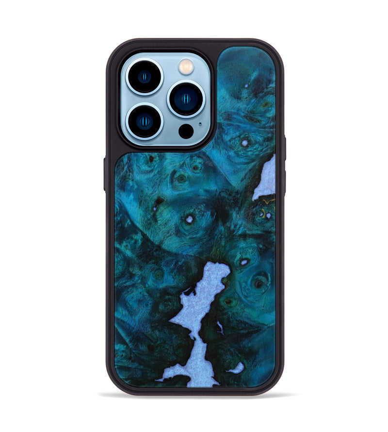 iPhone 14 Pro Burl Wood Phone Case - Derrick (Wood Burl, 643587)