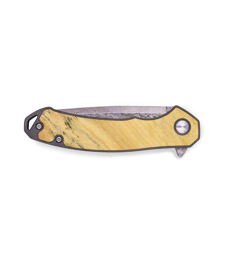 EDC Wood+Resin Pocket Knife - Priscilla (Wood Burl, 644222)