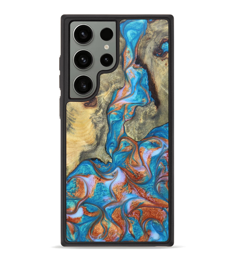 Galaxy S23 Ultra Wood+Resin Phone Case - Eleanor (Artist Pick, 626130)