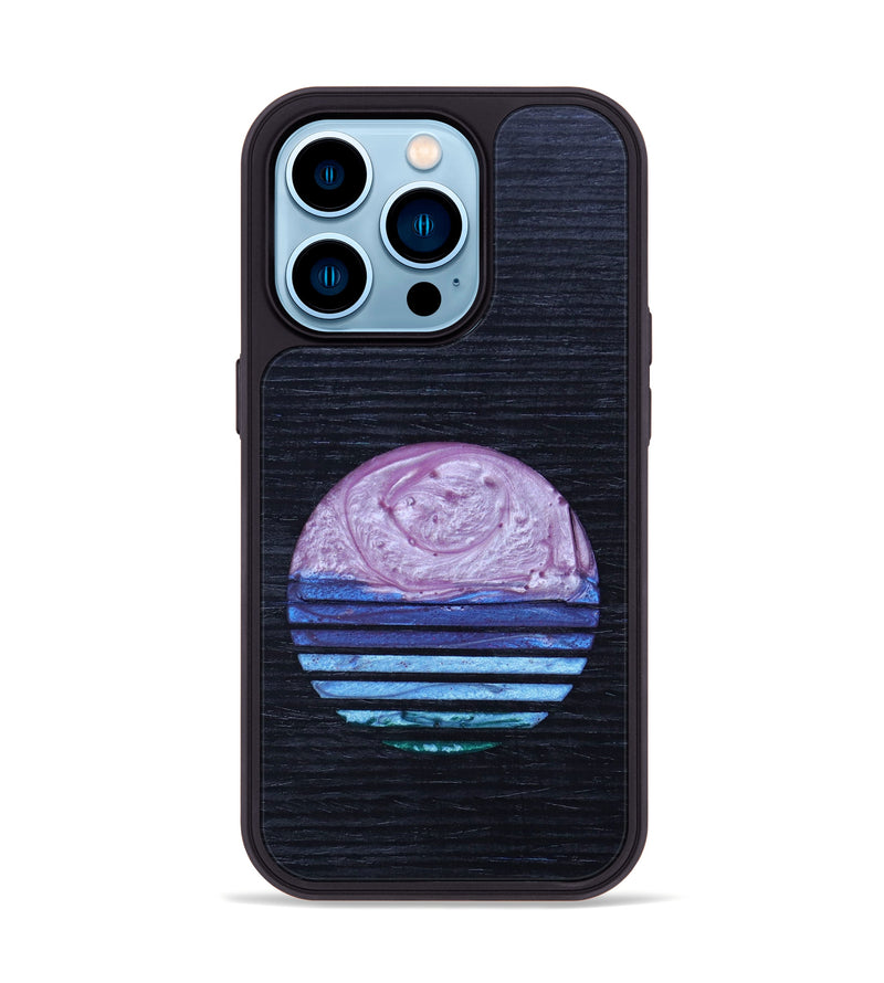 iPhone 14 Pro Wood+Resin Phone Case - Gertrude (Retro, 634466)