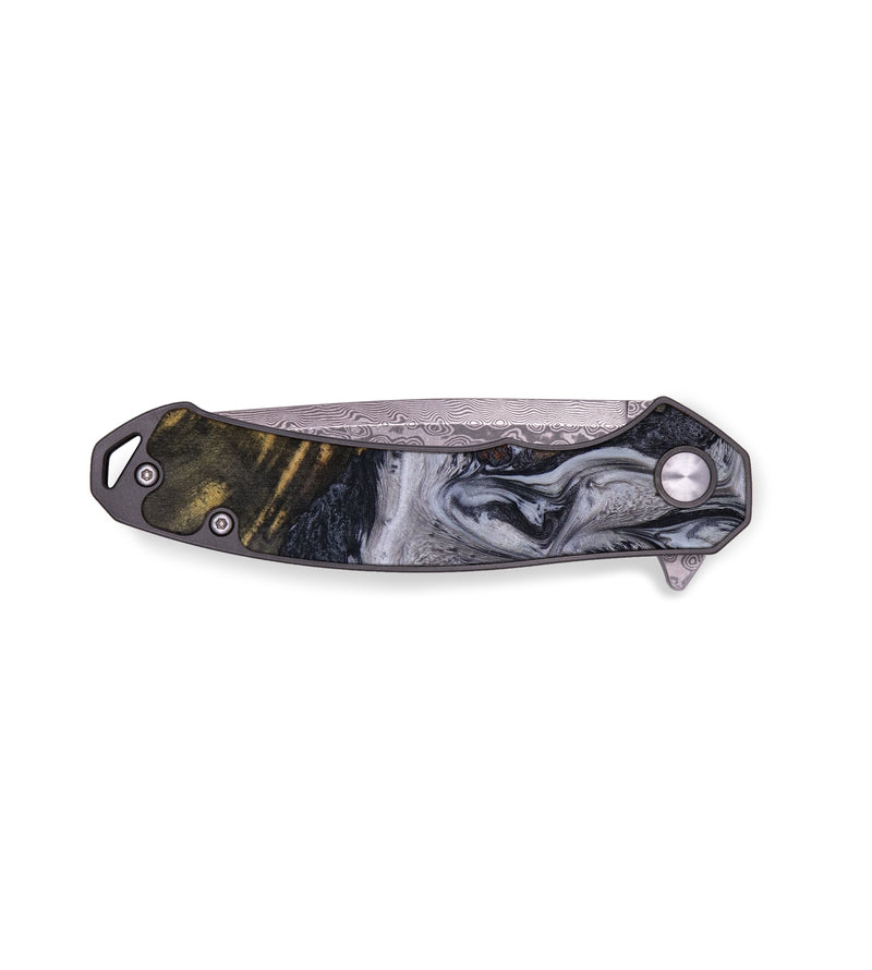 EDC Wood+Resin Pocket Knife - Darlene (Artist Pick, 641498)