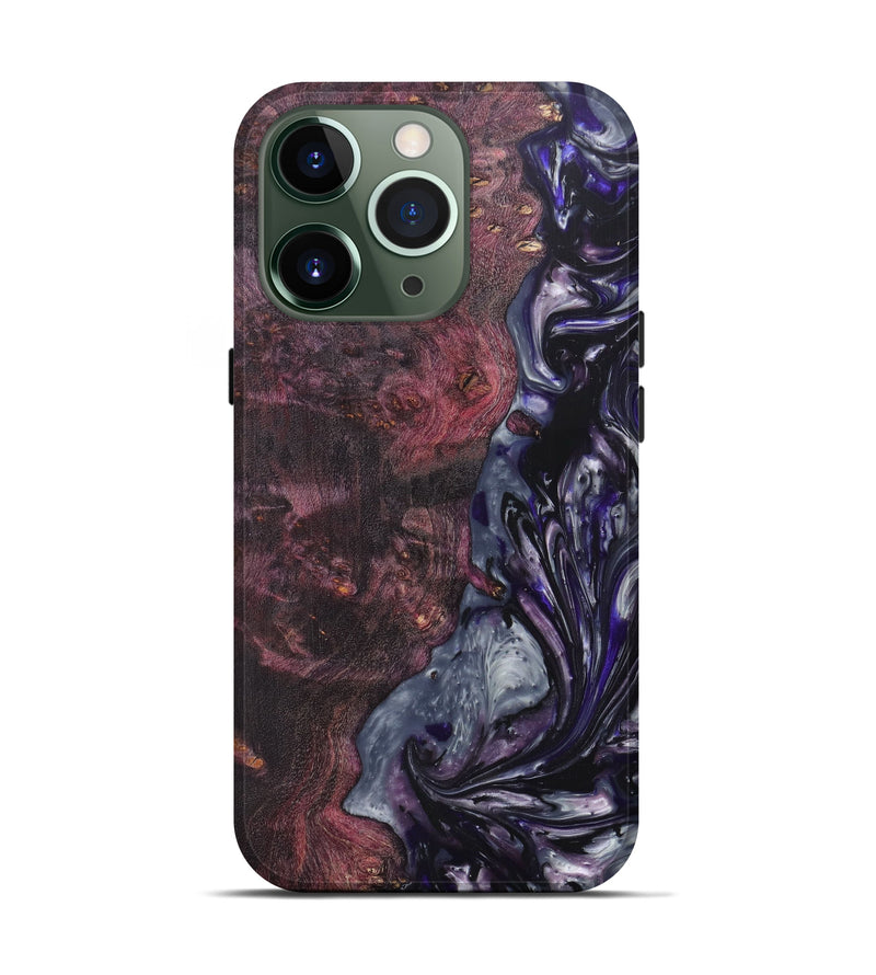 iPhone 13 Pro Wood+Resin Live Edge Phone Case - Lamont (Artist Pick, 616945)