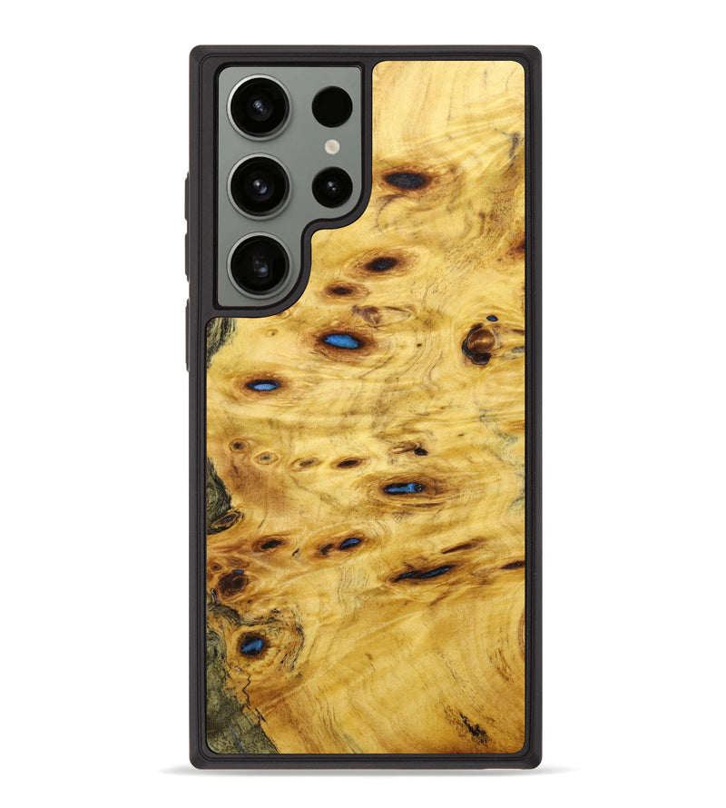 Galaxy S23 Ultra Wood+Resin Phone Case - Essie (Buckeye Burl, 639405)