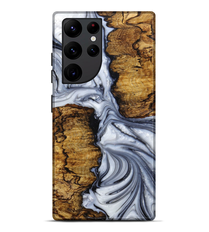 Galaxy S22 Ultra Wood+Resin Live Edge Phone Case - Derrick (Artist Pick, 633831)