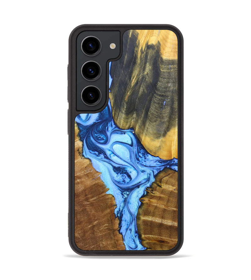 Galaxy S23 Wood+Resin Phone Case - Kaylin (Mosaic, 636762)