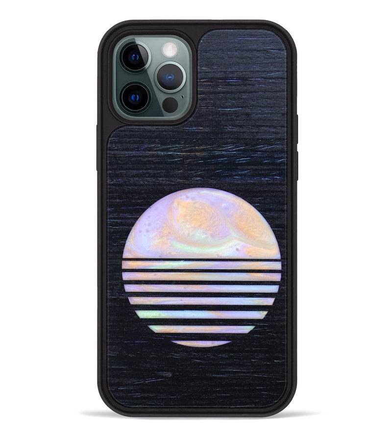 iPhone 12 Pro Wood+Resin Phone Case - Thelma (Retro, 634723)