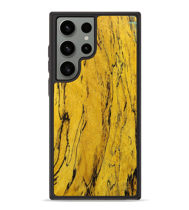 Galaxy S23 Ultra Wood+Resin Phone Case - Lara (Maple Burl, 639494)