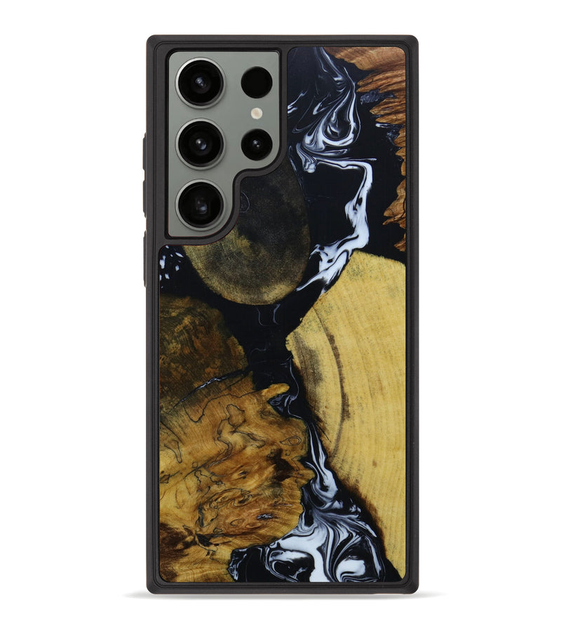 Galaxy S23 Ultra Wood+Resin Phone Case - Anderson (Mosaic, 646634)