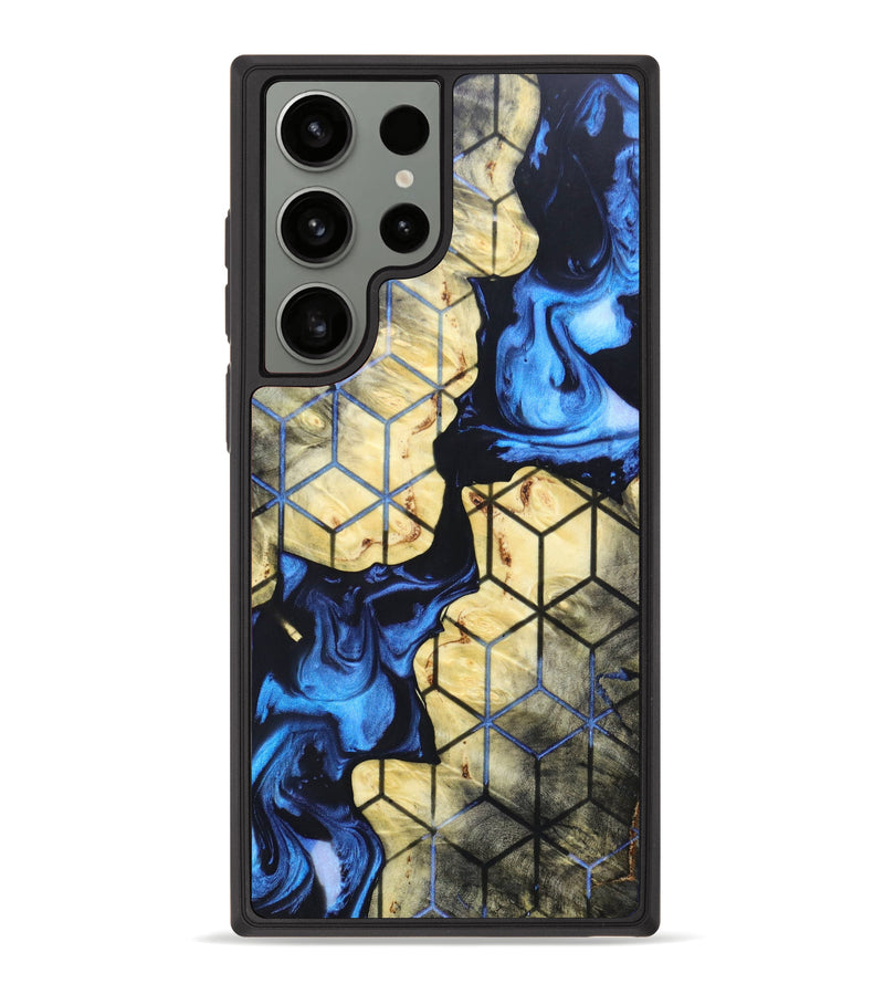 Galaxy S23 Ultra Wood+Resin Phone Case - Maryanne (Pattern, 630042)