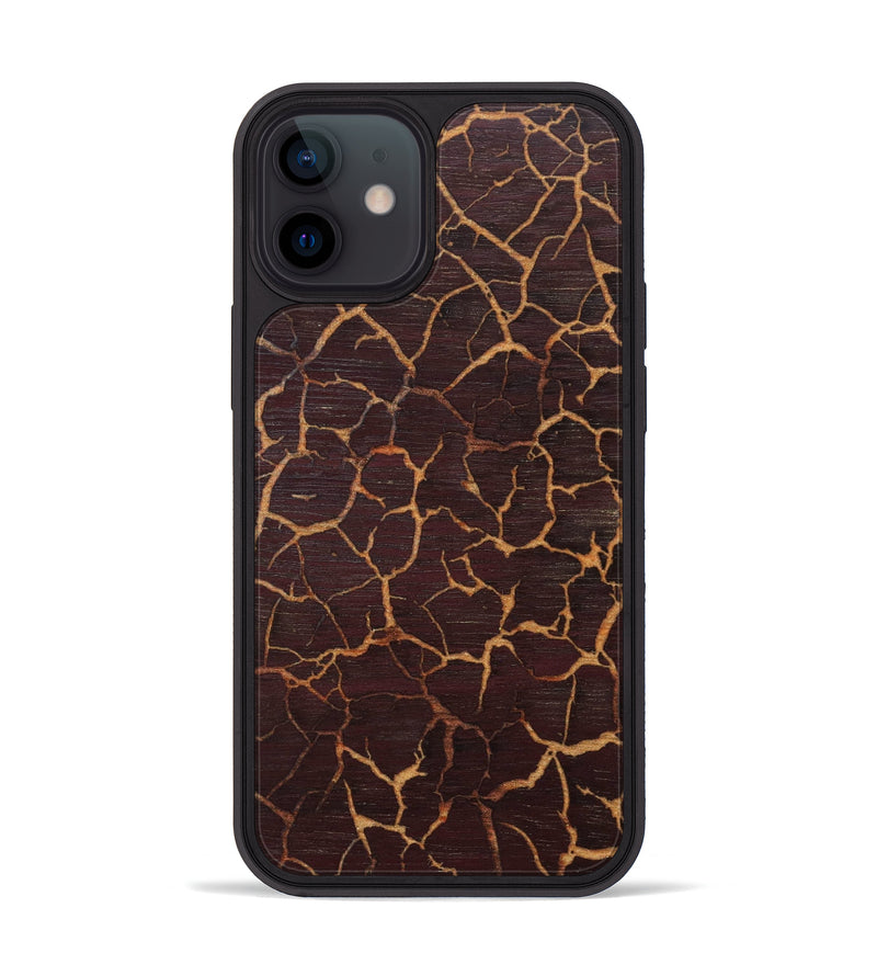 iPhone 12 mini Wood+Resin Phone Case - Susanne (Lava, 627103)