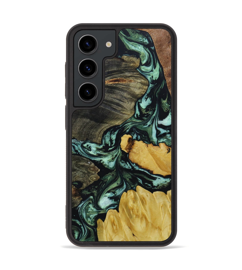 Galaxy S23 Wood+Resin Phone Case - Diego (Mosaic, 645507)