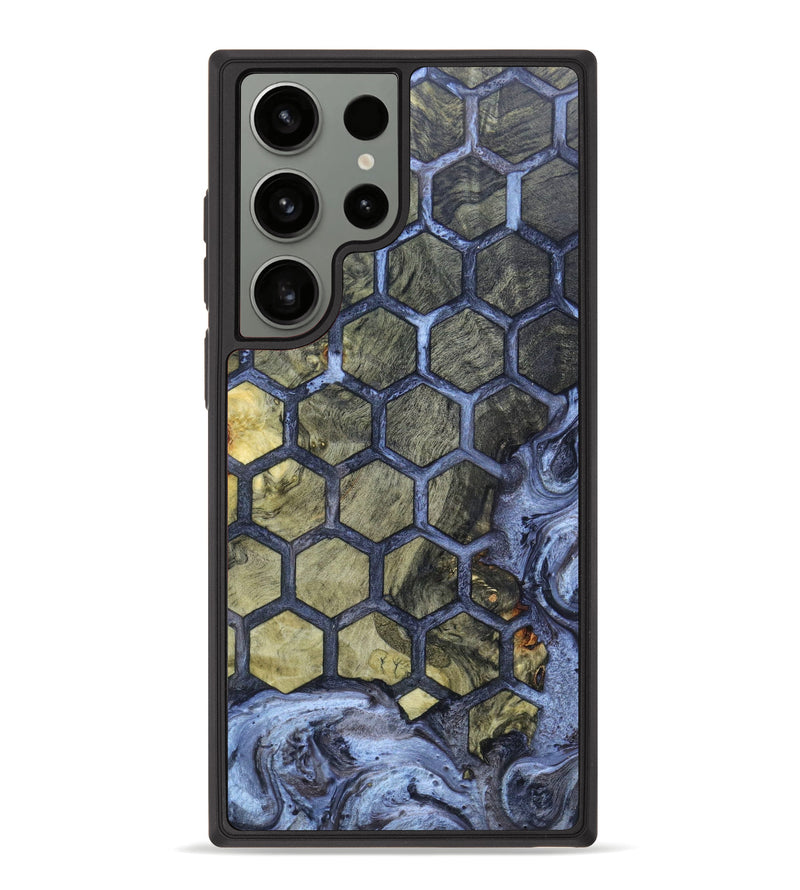 Galaxy S23 Ultra Wood+Resin Phone Case - Dayna (Pattern, 627732)
