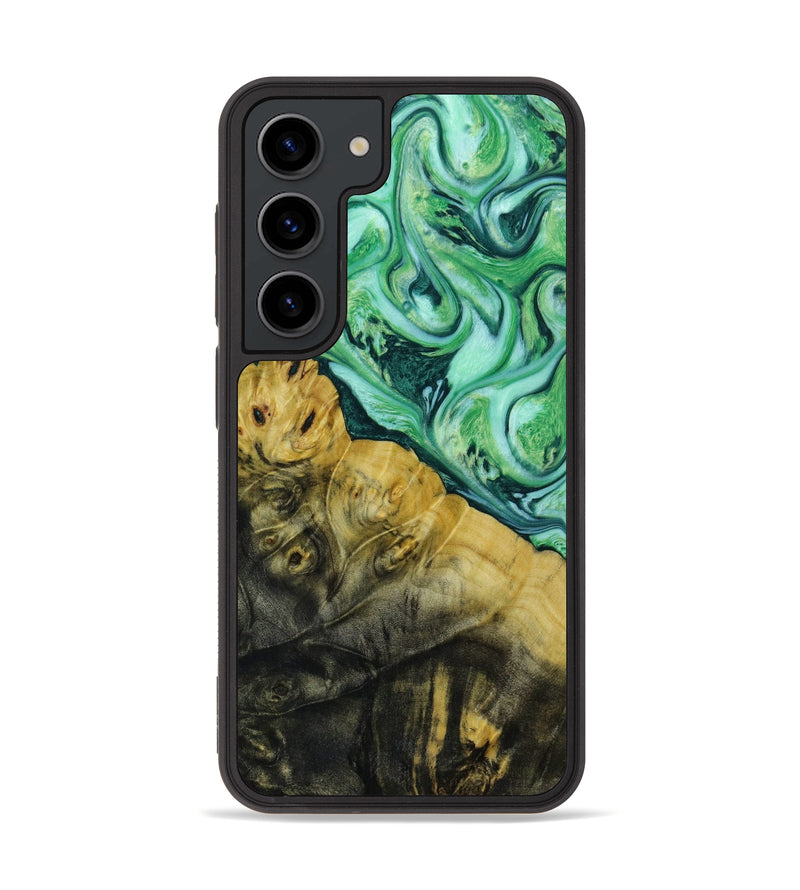 Galaxy S23 Burl Wood Phone Case - Greg (Green, 643260)