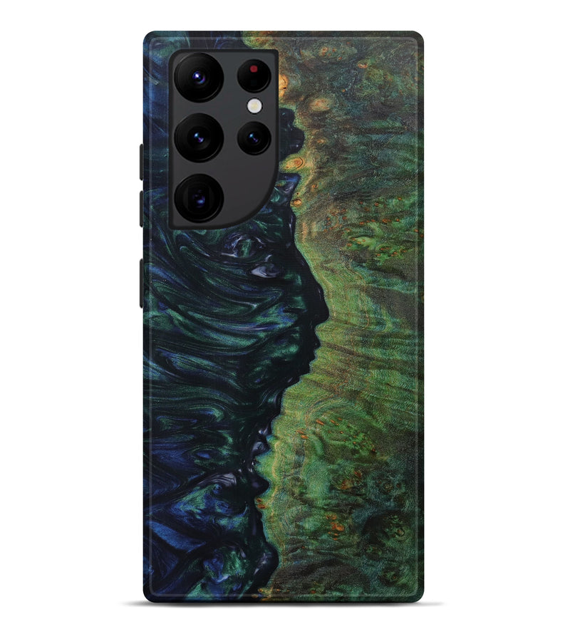 Galaxy S22 Ultra Wood+Resin Live Edge Phone Case - Indie (Artist Pick, 613972)