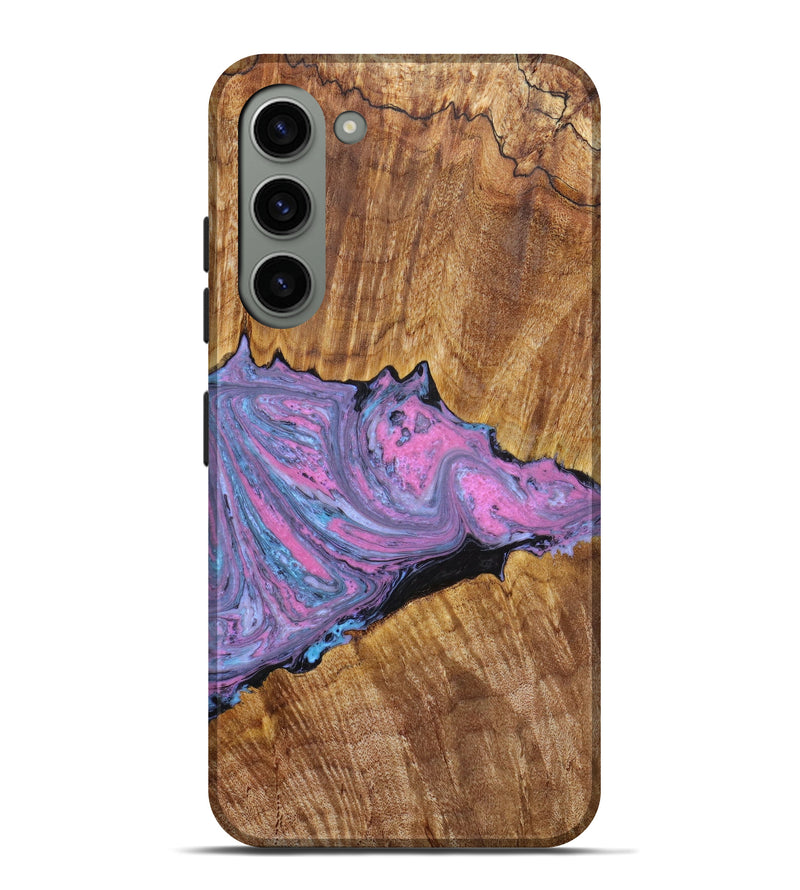 Galaxy S23 Plus Wood+Resin Live Edge Phone Case - Lizzie (Artist Pick, 639115)